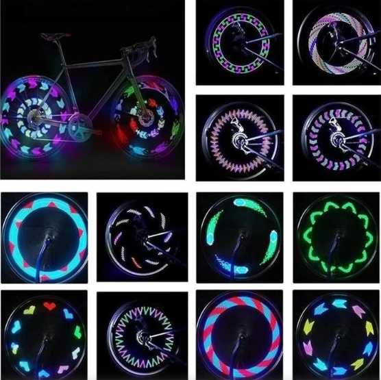 3D Bicycle Spoke LED Lights