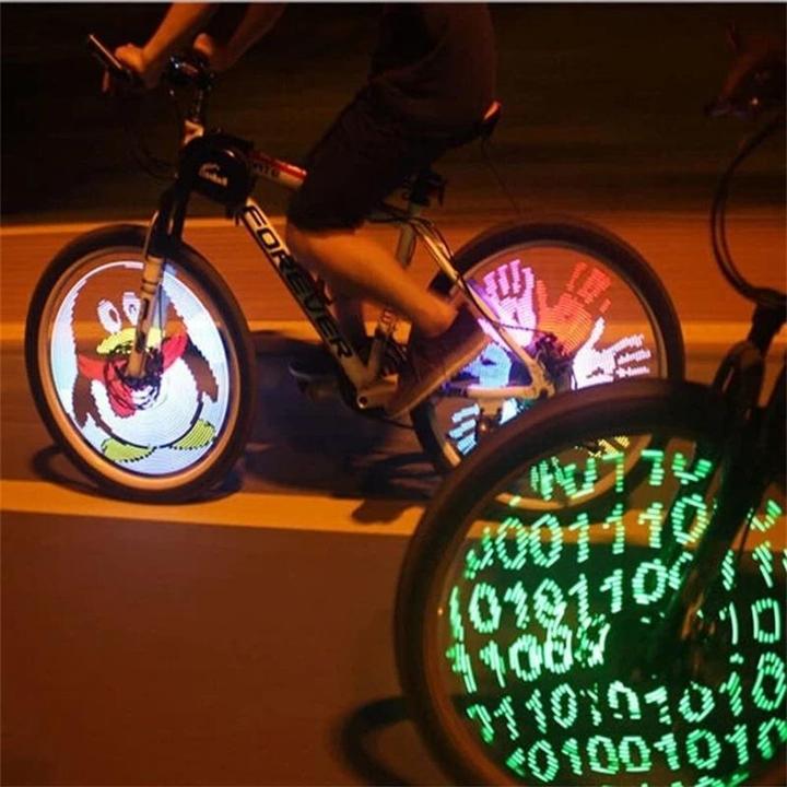 3D Bicycle Spoke LED Lights